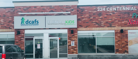 Exterior of ErinoakKids Oakville Site