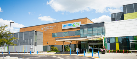 Exterior of ErinoakKids Brampton Site